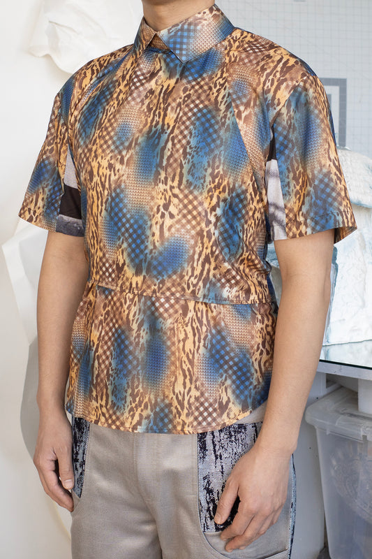 2 Part Shirt, Leopard