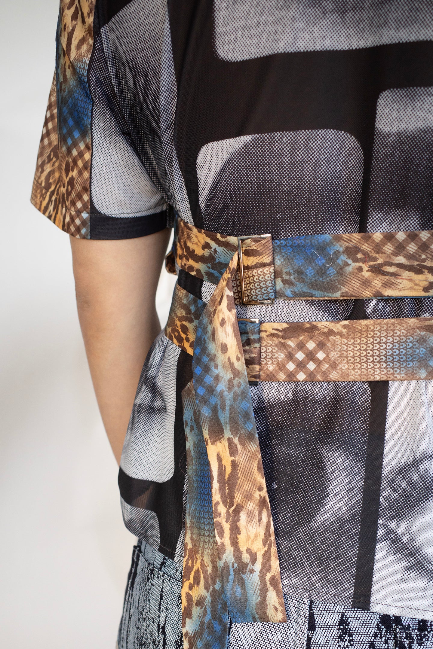 2 Part Shirt, Leopard