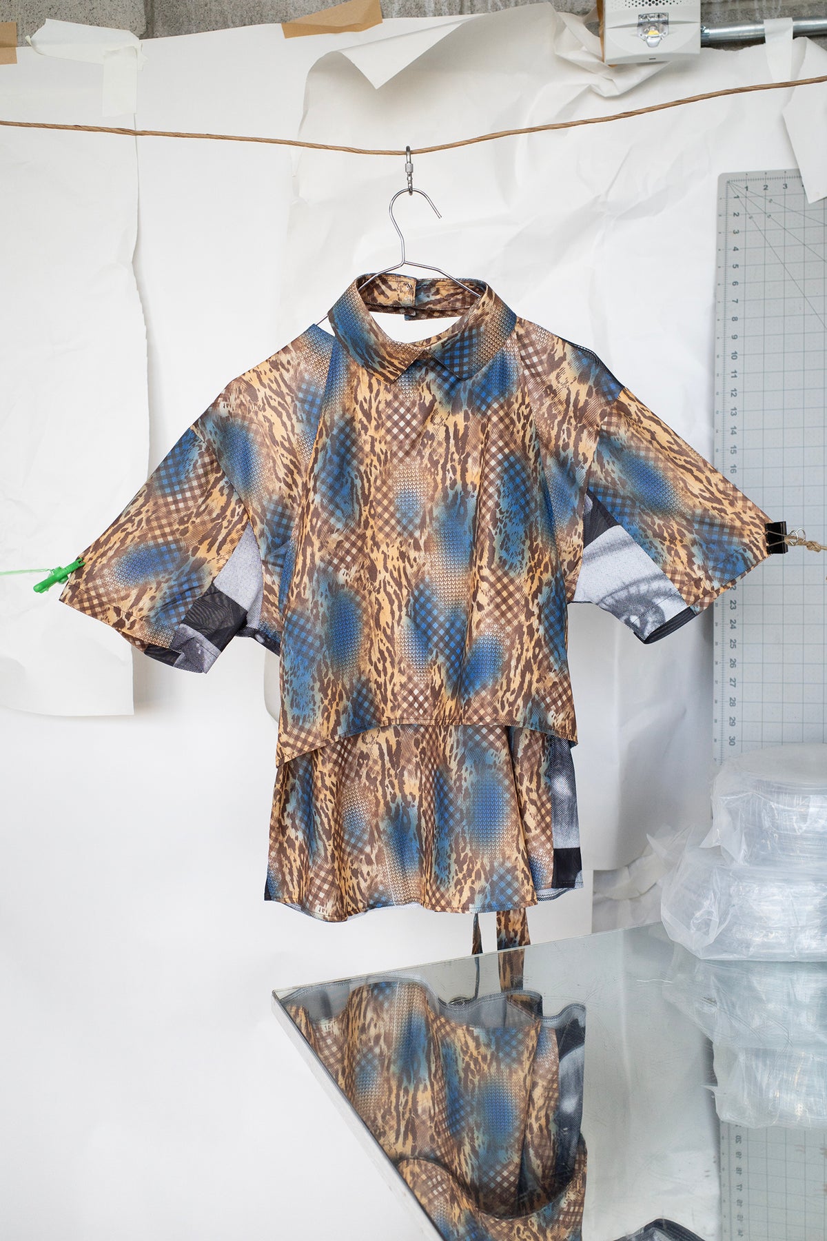 2 Part Shirt, Leopard