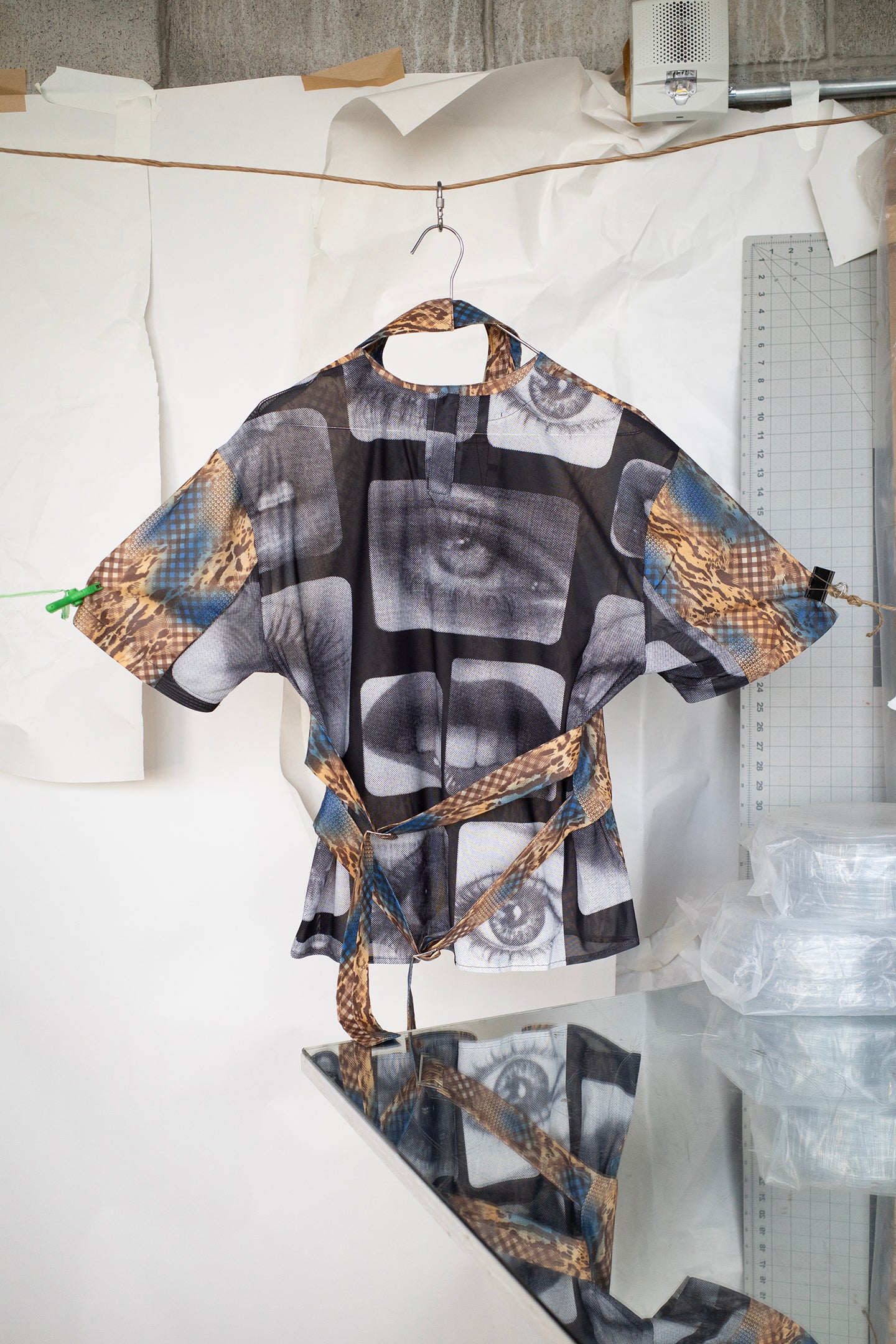 2 Part Shirt, Leopard